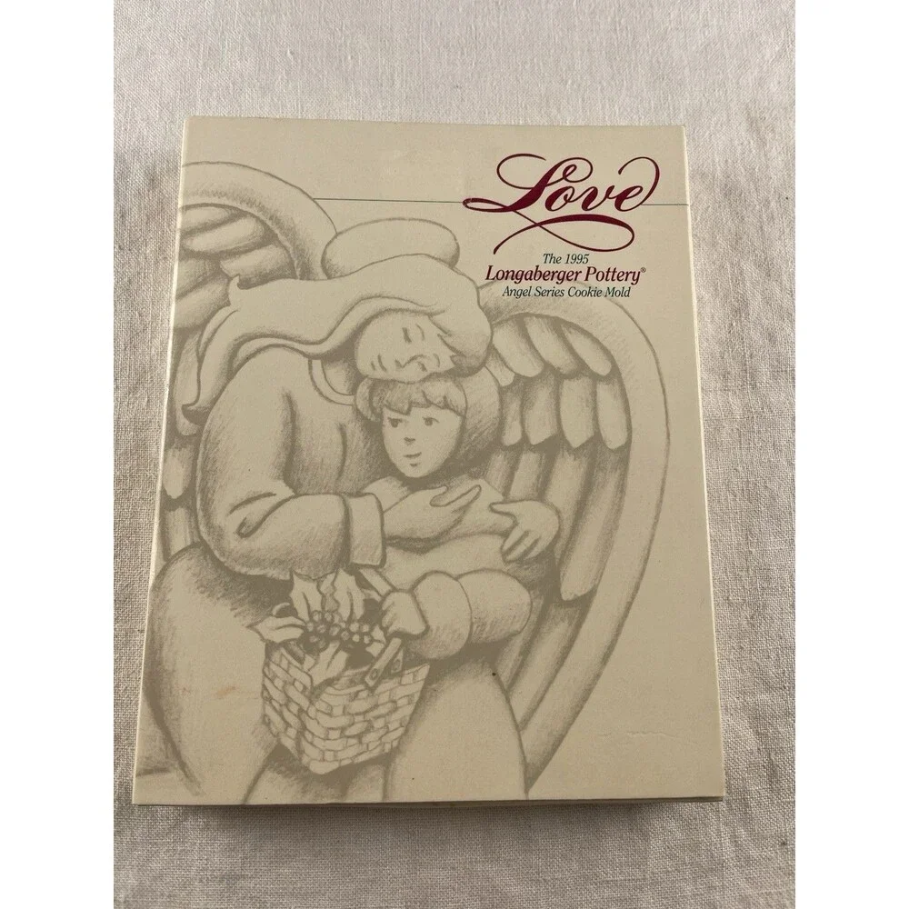 Vintage Longaberger LOVE 1995 Cookie Mold NIB